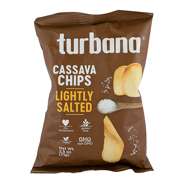 Chips de Yuca (cassava) cu sare (fara gluten) Turbana - 71 g imagine produs 2021 Dried Fruits